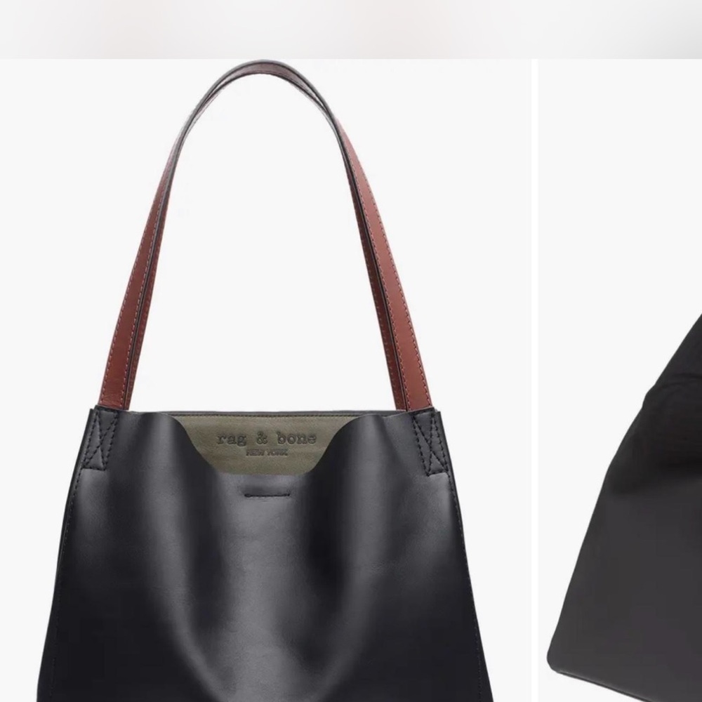 Rag & Bone Black and Brown Women's Bag